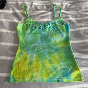tye dye cami